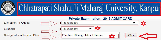 Kanpur-University-Private-Examination-2015-Admit-Card-Download