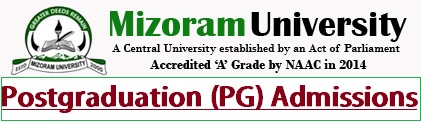 Mizoram-University-PG-Admissions