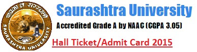 Saurashtra-University-MBBS-Exams-August-2015-Admit-Card