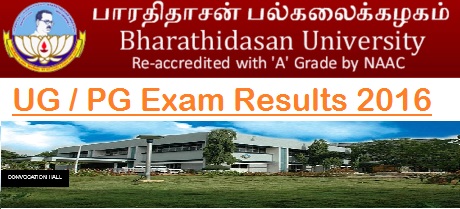 Bharathidasan-University-Results-2016