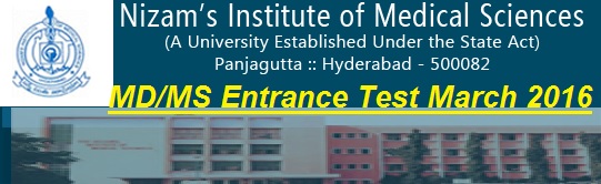 NIMS-MD-MS-Entrance-Test-March-2016