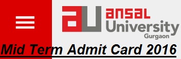 Ansal-University-Admit-Card-2016