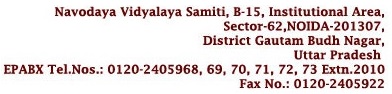 Navodaya-Vidyalaya-Samiti-UP-Address