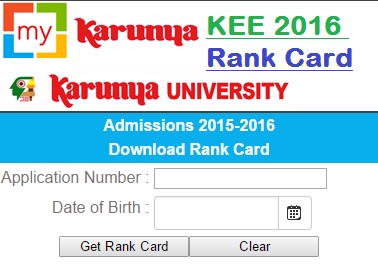 Karunya-KEE-Rank-Card-2016