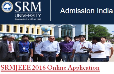 SRMJEEE-2016-Online-Application-form