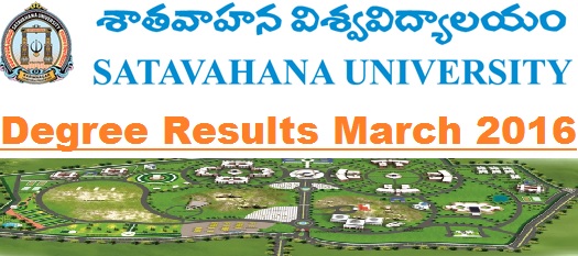 Satavahana-University-Degree-Results-2016