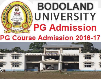 Bodoland-University-PG-Admissions-2016