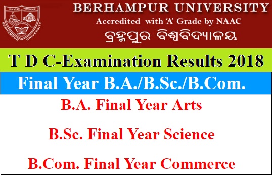 Berhampur-University-TDC-Results-2018