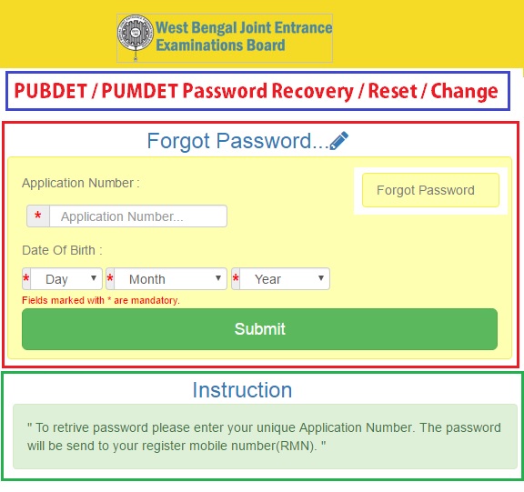 PUBDET-PUMDET-Forgotten-Password