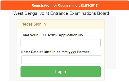 WBJEEB-JELET-2017-Counselling-Registration