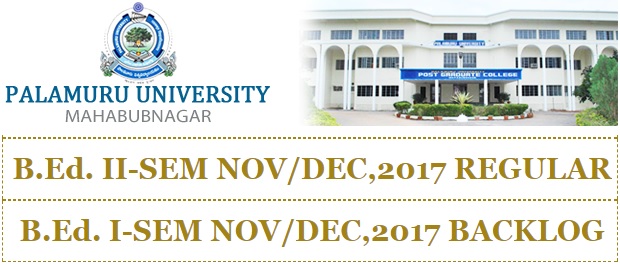 Palamuru-University-BED-Results-Nov-2017