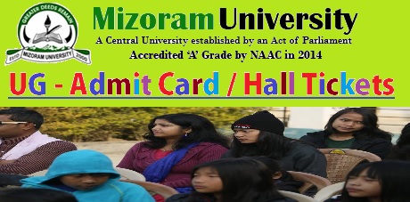 Mizoram-Uiversity-UG-Admit-Card-May-2018