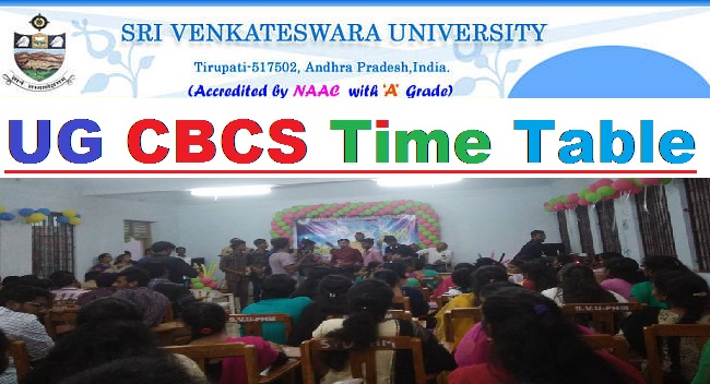SVU-Tirupati-UG-Time-Table-April-2018