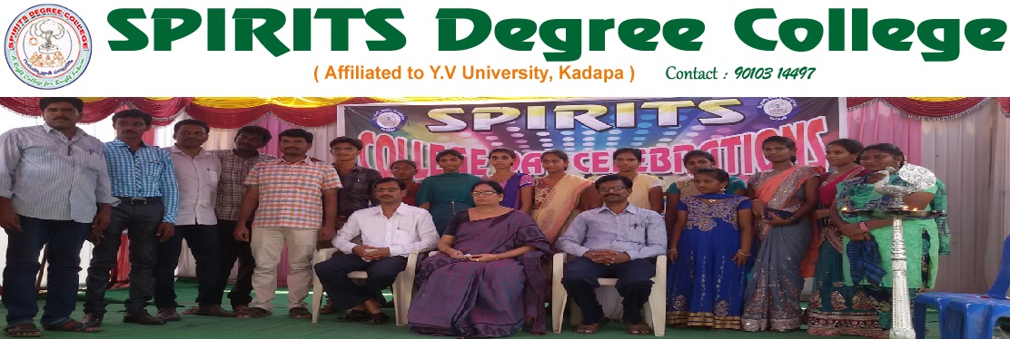 SPIRITS-Degree-College-KADAPA